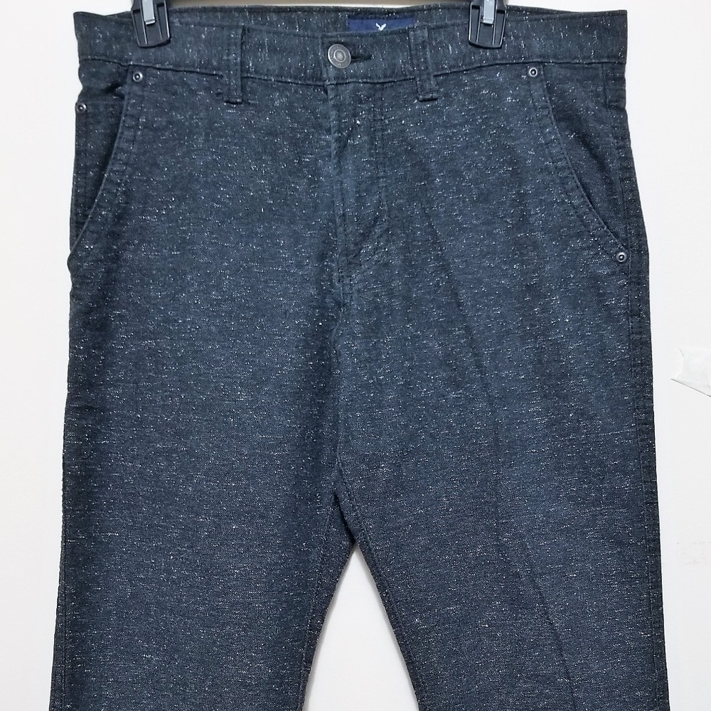 AE Slim Straight Heathered Chino 32x32-Worn Once